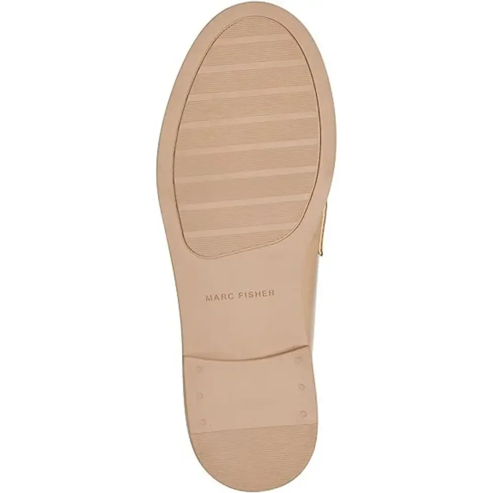 Marc Fisher Babbea Loafers Women's US 8 M Brown Round Toe Slip On Shoes RHS8925